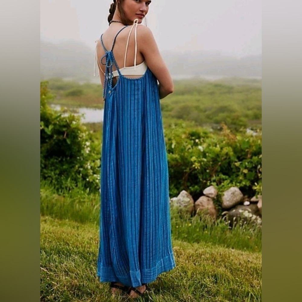 New Free People Rio Reversible Midi dress size XS - Picture 2 of 15